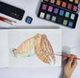 Finetec Set d'aquarelles nacrées Colourful, 24 couleurs